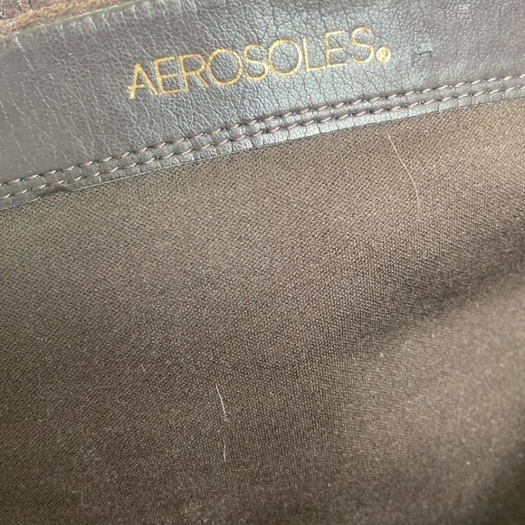 Aerosoles Minnesota Brown Suede Womens Boots, 5.5 - Picture 8 of 15